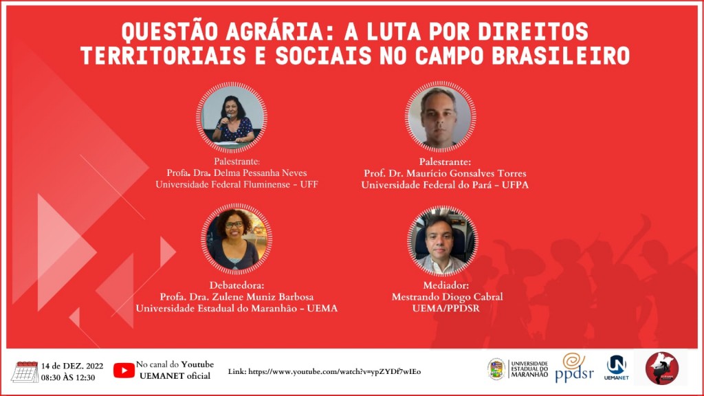 “Questão Agrária a luta por direitos territoriais e sociais no campo brasileiro”