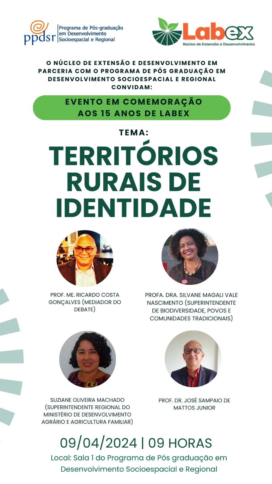 EVENTO EM COMEMORAÇÃO AOS 15 ANOS DE LABEX