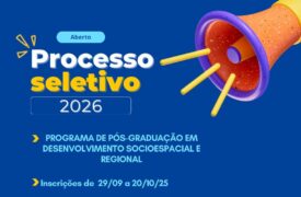 EDITAL N.º 229/2025-PPG/CPG/UEMA SELEÇÃO DE MESTRADO PROGRAMA DE PÓS-GRADUAÇÃO EM DESENVOLVIMENTO SOCIOESPACIAL E REGIONAL – PPDSR