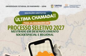 ULTIMOS DIAS DE INSCRIÇÕES – PROCESSO SELETIVO 2027
